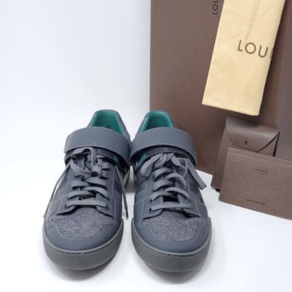 Louis Vuitton Graphite Elliptic Sneakers - Picture 2 of 8
